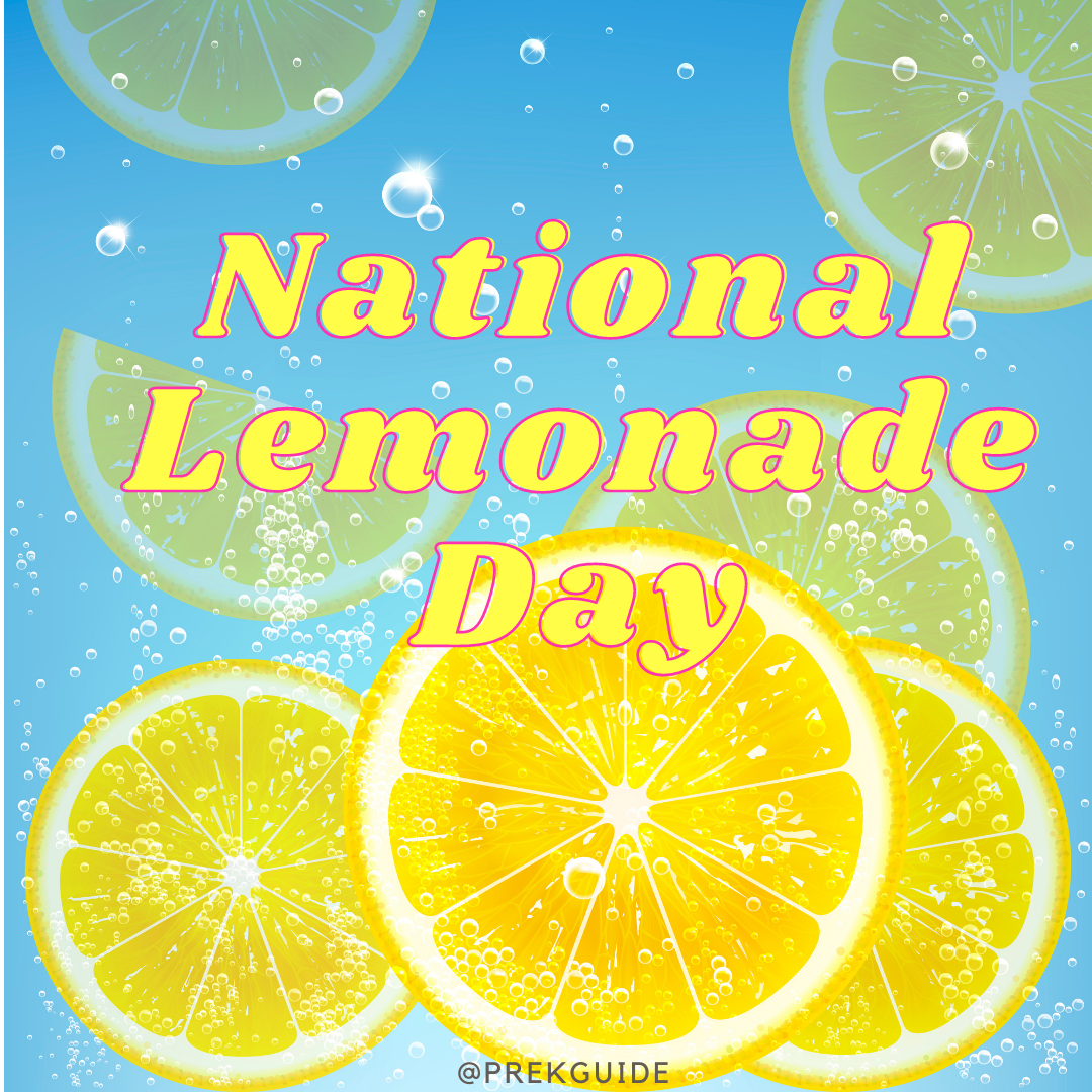 National Lemonade Day in PreK PreK Guide