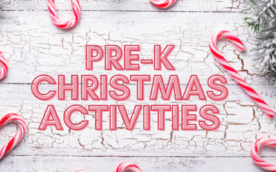 Pre-K Christmas Activities!